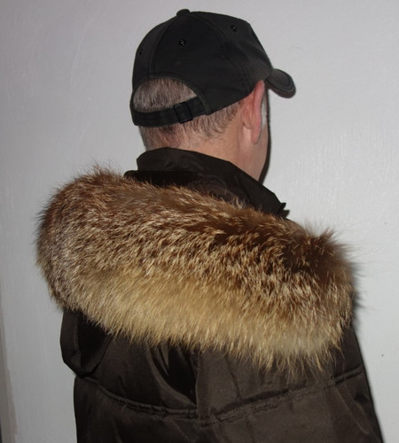 Rotfuchs pelz kapuze kragen - rotfuchs,