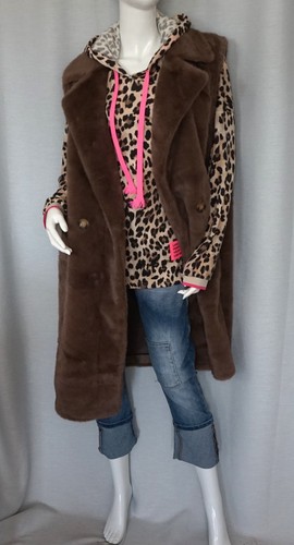 Hippie pelzweste faux fur - hippie,
