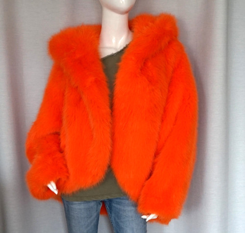 Pelzjacke faux fur fell - pelzjacke,