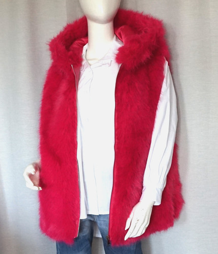 Hippie pelzweste fake fur - pelzweste,
