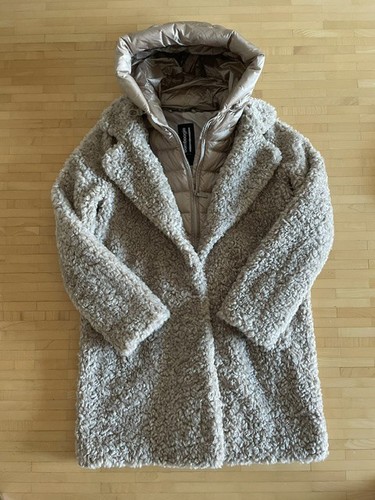 Kunstpelzmantel m - (faux-fur),