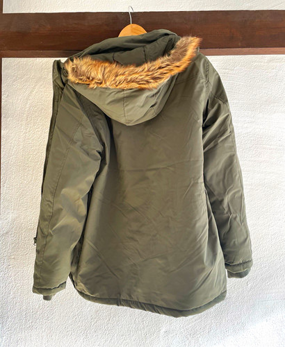 Outdoor parka khaki - outdoor,