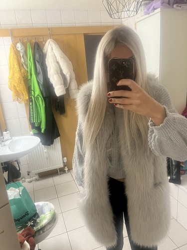 Fake fur kunstfell - fur, weste