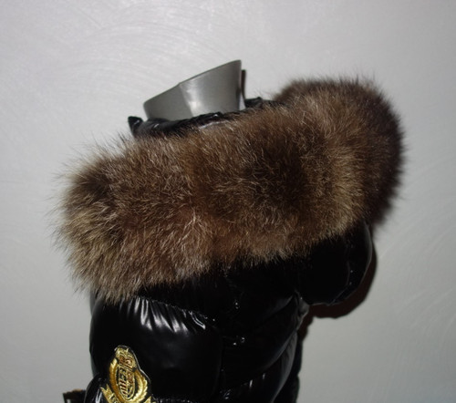 Waschbär pelz kapuze kragen - pelz,